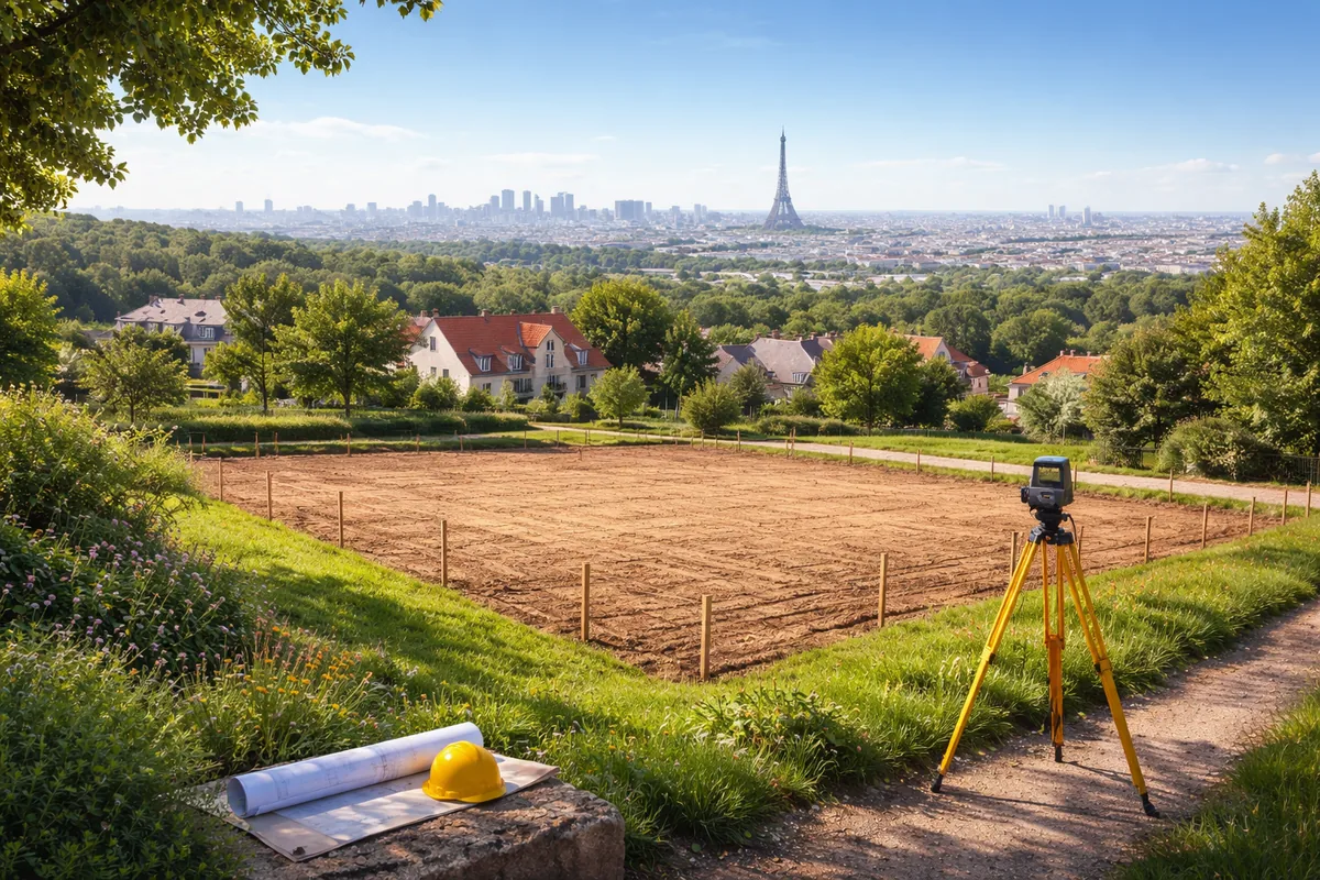 Où trouver des terrains à construire à proximité de Paris