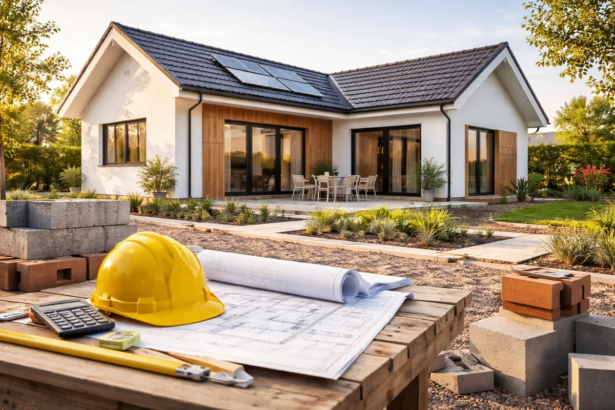 Quel est le coût moyen pour construire une maison de 100 m²