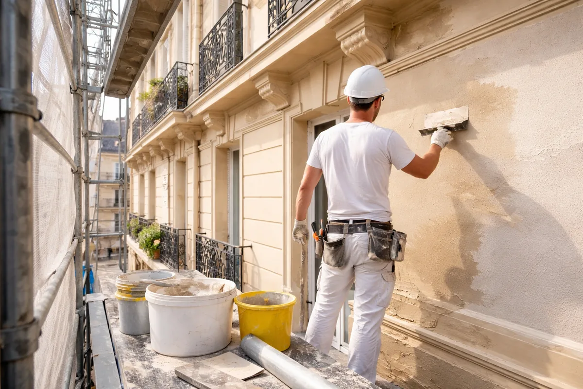 Quel est le coût moyen pour réaliser un ravalement de façade