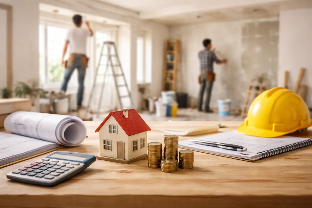 Quel budget prévoir pour des travaux de rénovation de 100 m²