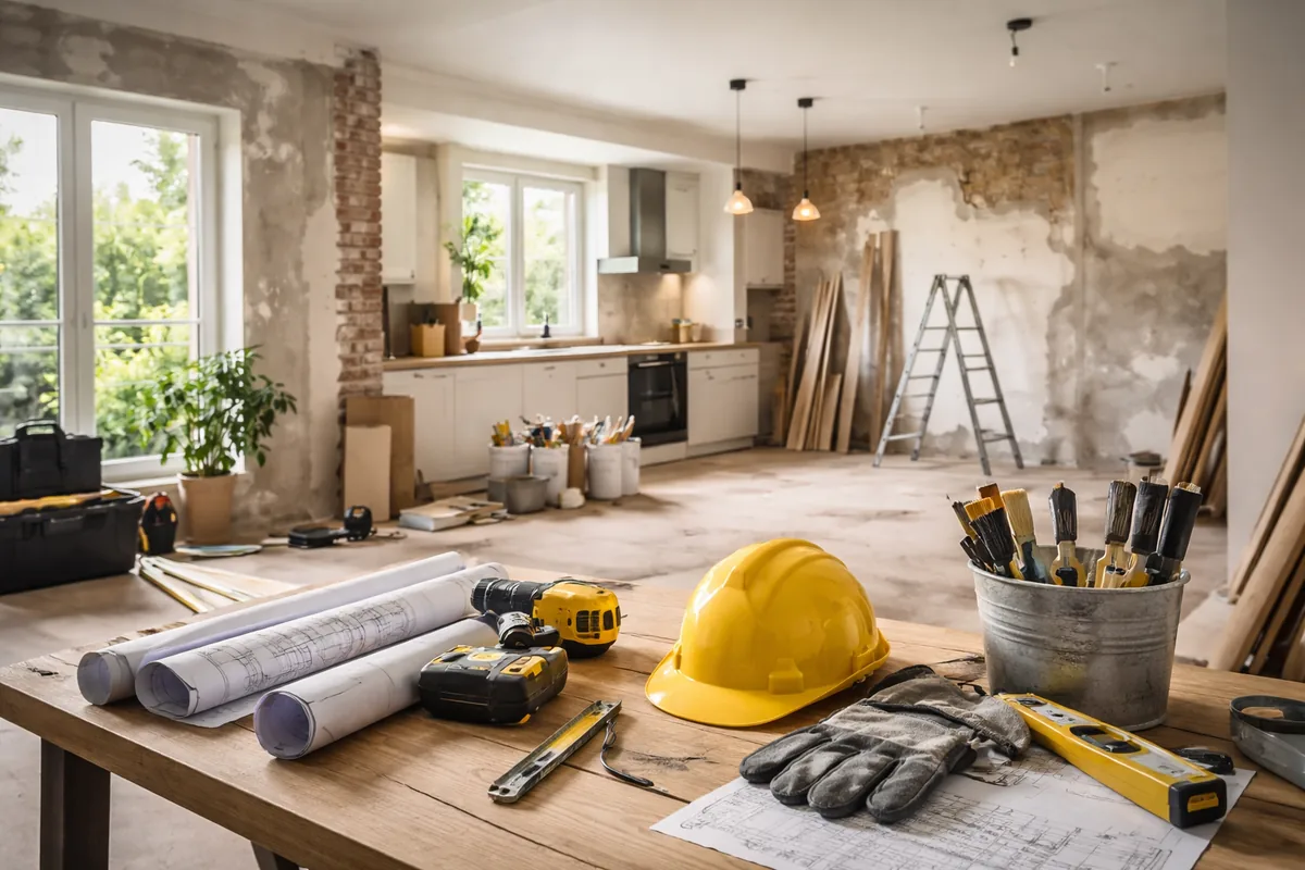 Quel est le coût moyen pour réaliser des travaux de rénovation dans un appartement de 60 m²